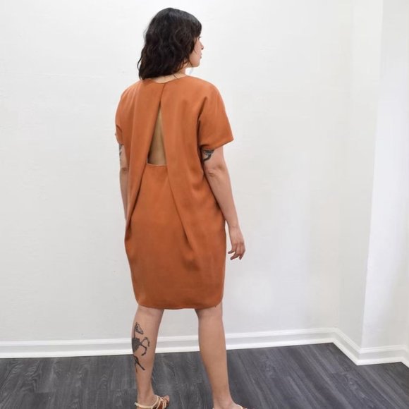 Bodybag by Jude Hudson Dress in Copper - Picture 2 of 3